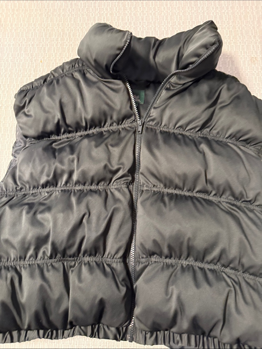 wild fable Black Satin-Look Jacket Lining